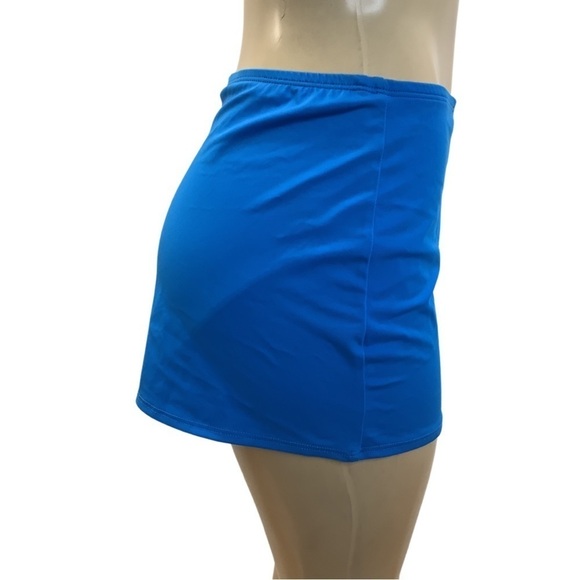 Lands End Blue Size 6 Bikini Bottom With Attached Skirt - Picture 2 of 7